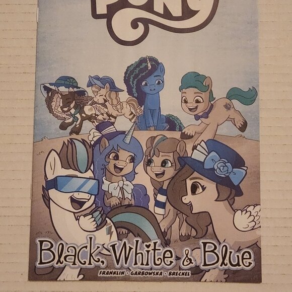 My Little Pony: Black, White, & Blue #1A (2023) IDW, Agnes Garbowska Cvr, NEW - Picture 2 of 12